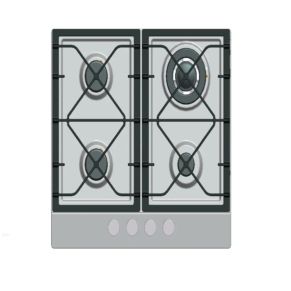 Sg-S642 4 Burner Stainless Steel Gas Hob