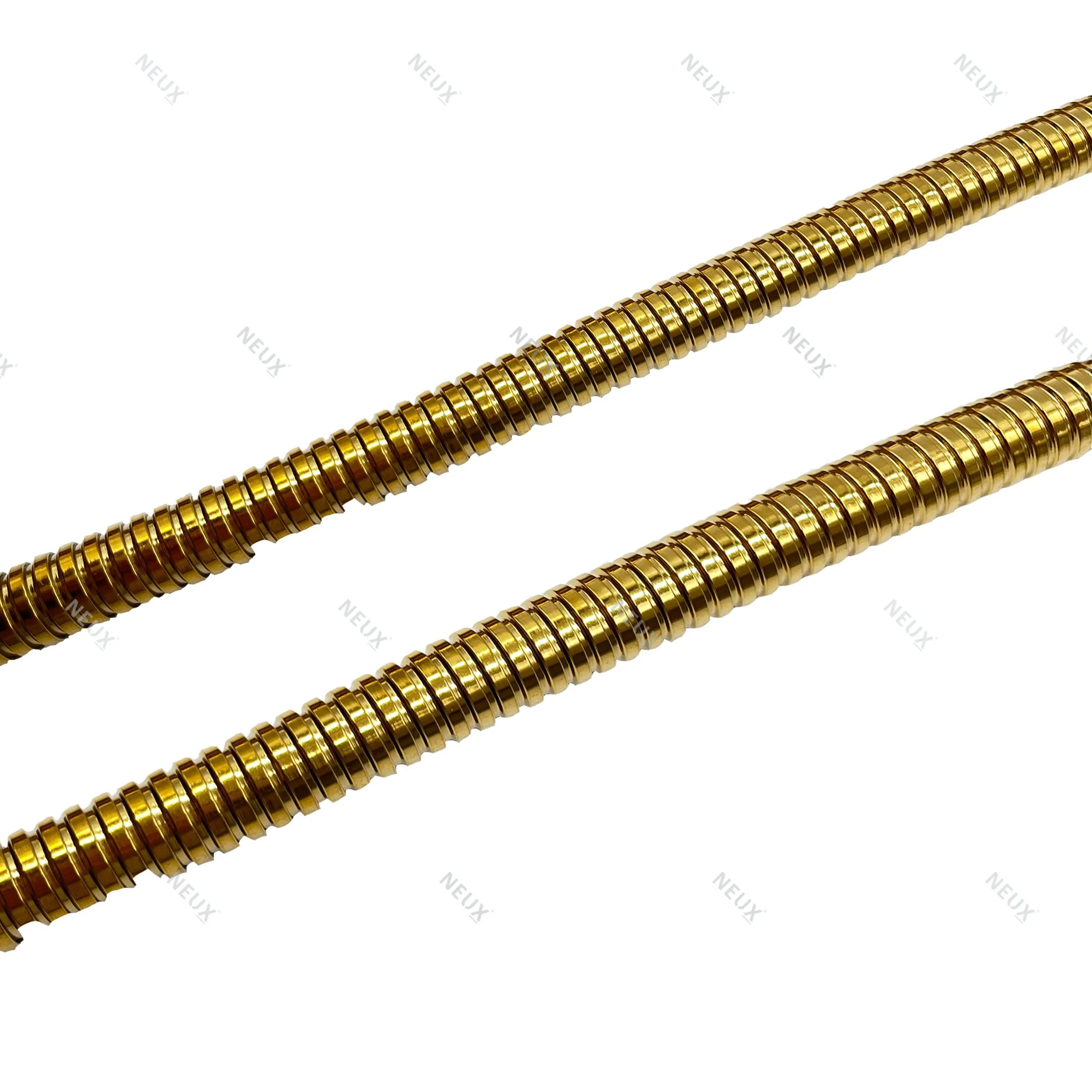 In Stock Bathroom Golden Leakproof Flexible Hand Stainless Steel Shower Hose