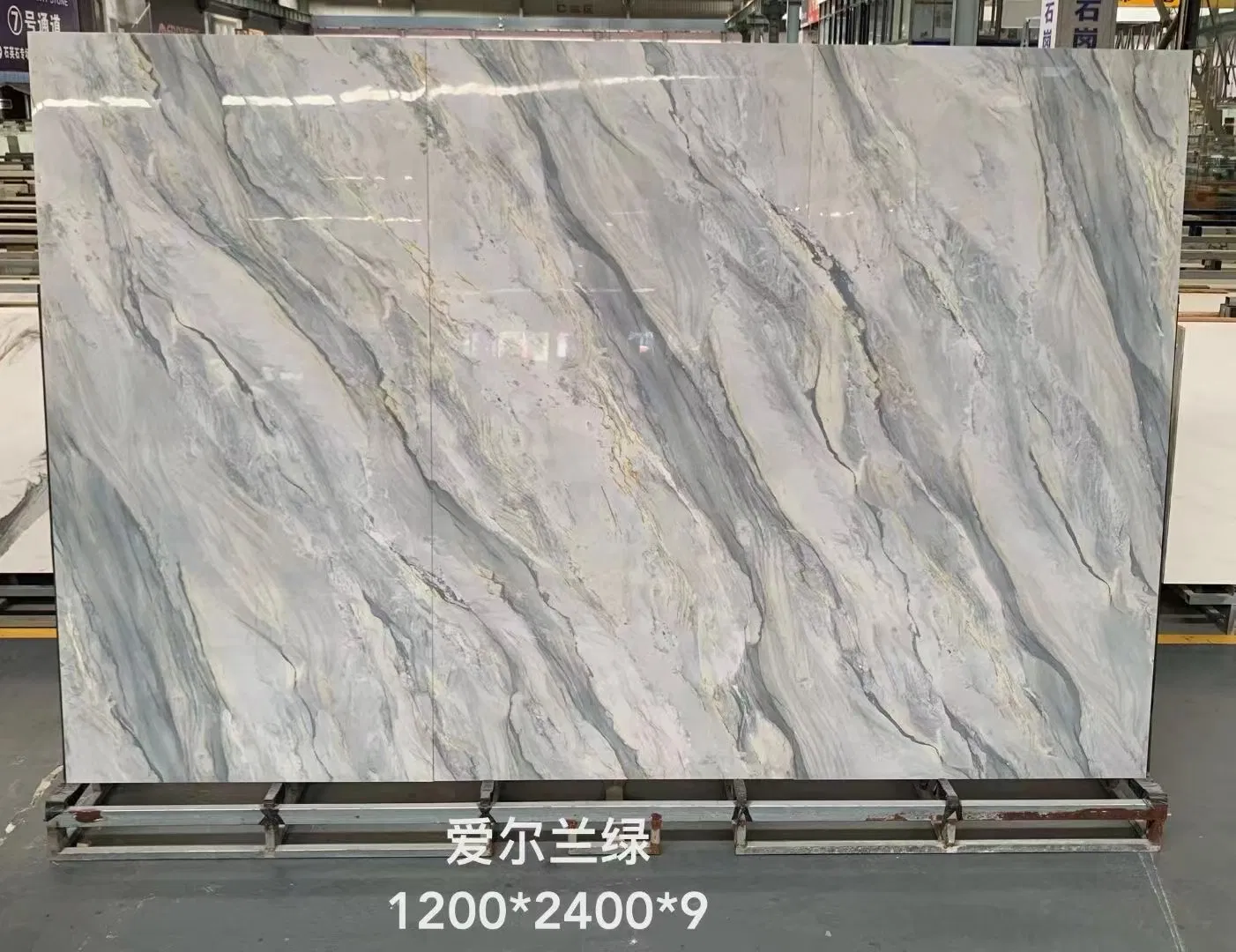 Newstar Wholesale Price Sintered Stone Slab Cheap Polished Honed Nature Marble Veins Slab for Background Wall