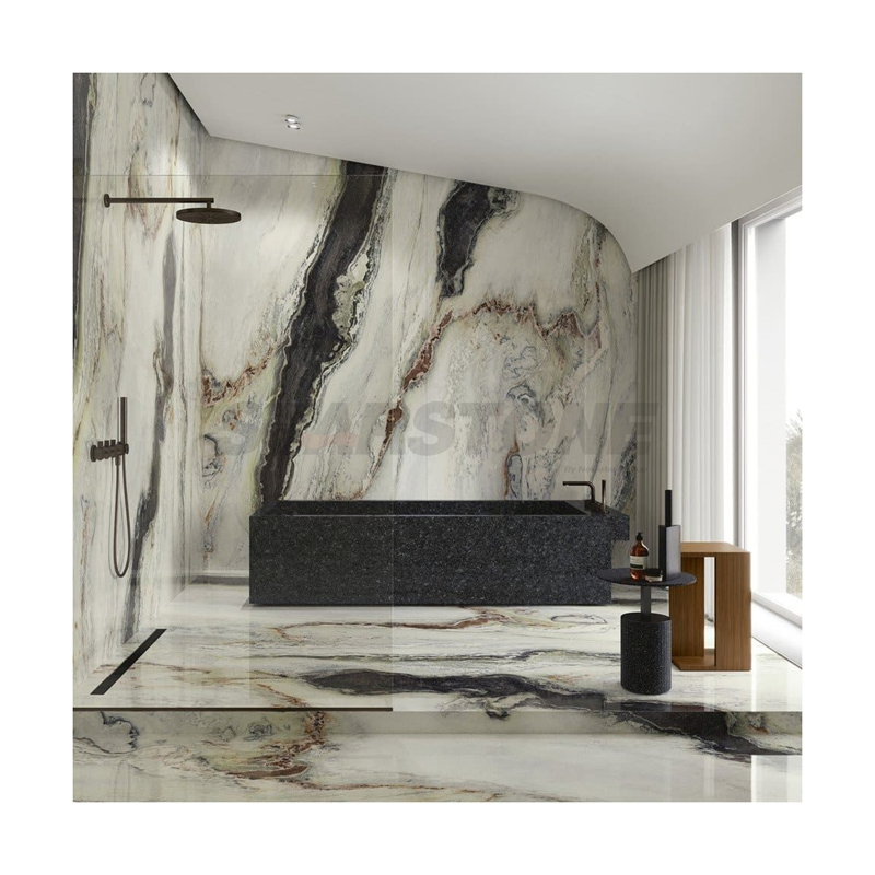 Starstone Customized Design Home Hotel Bathroom Decoration Natural Stone Marble/Travertine/Granite Bathtub Wall Panel Stone Bathtub