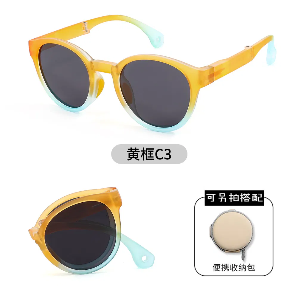 2025 New Fashion Tr Polarized Children's Foldable Sunglasses Outdoor Children's Sunglasses