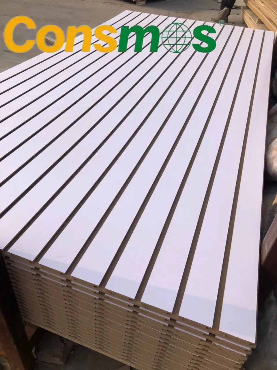 Manufacturers Provide Slotted MDF Board for Display Shelf Slot MDF Board