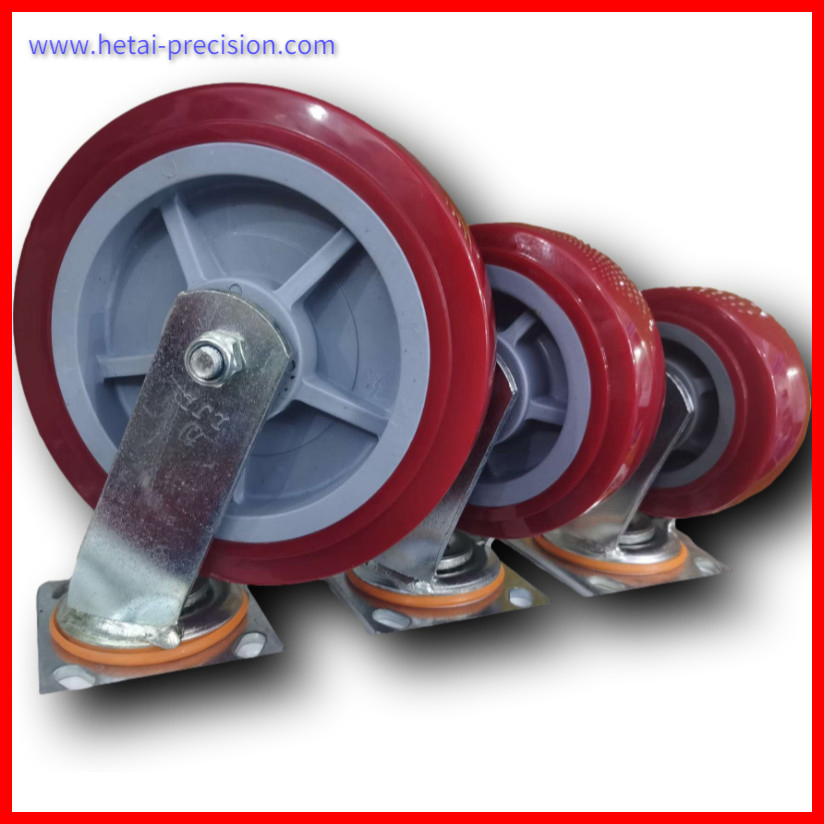 Industrial Heavy Duty Swivel/ Fixed Iron Core Rigid Swivel Caster with/Without Brake Caster Wheel