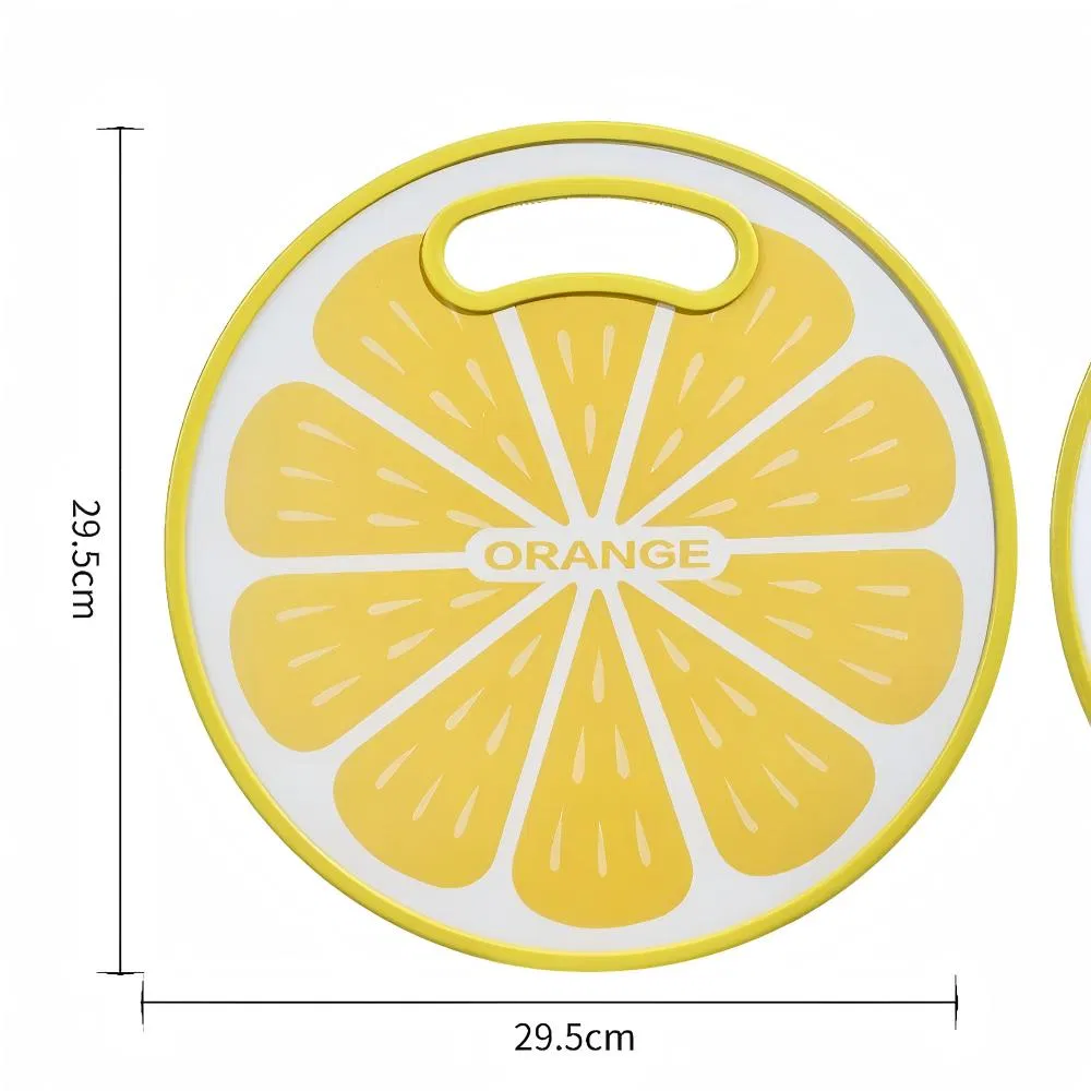 Premium Antibacterial Dual-Sided Plastic Cutting Board for Chefs