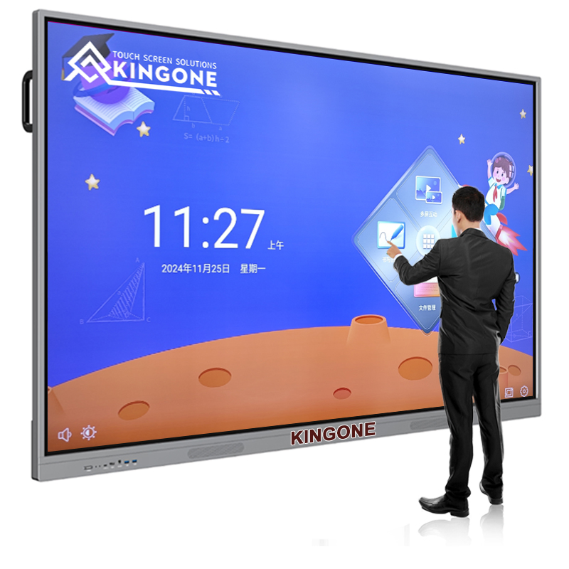 Wholesale 75 Inch Interactive Whiteboard LCD Touch Screen 4K UHD Smart Display Panel for Education Classroom Training