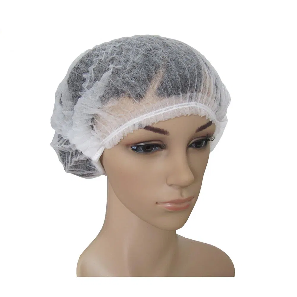 Disposable Good Quality Surgical Nonwoven Bouffant Cap
