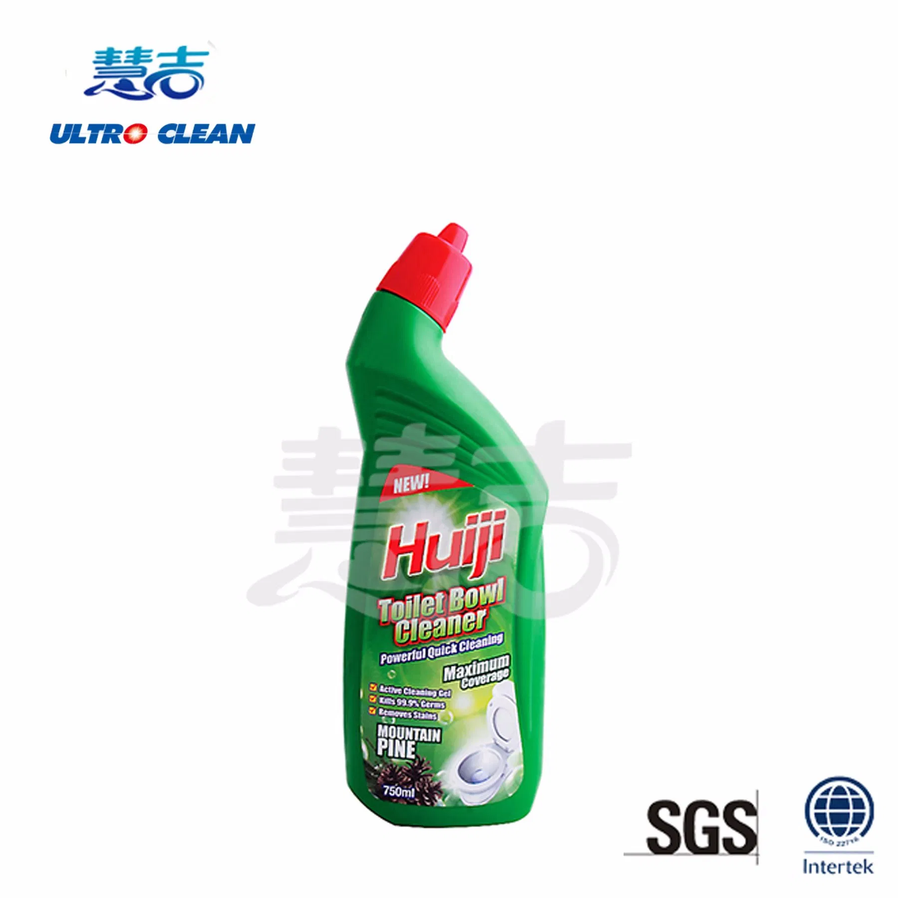 750ml Huiji Ultra Clean Powerful Toilet Acid Cleaner