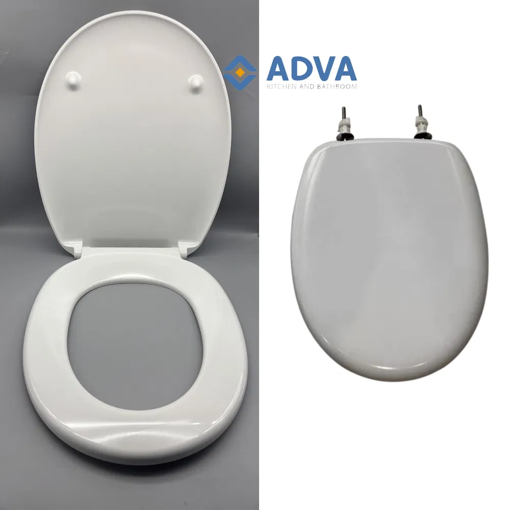 Roc Seat Cover Wc Duroplast Round Non Soft Close UF Toilet Seat Cover