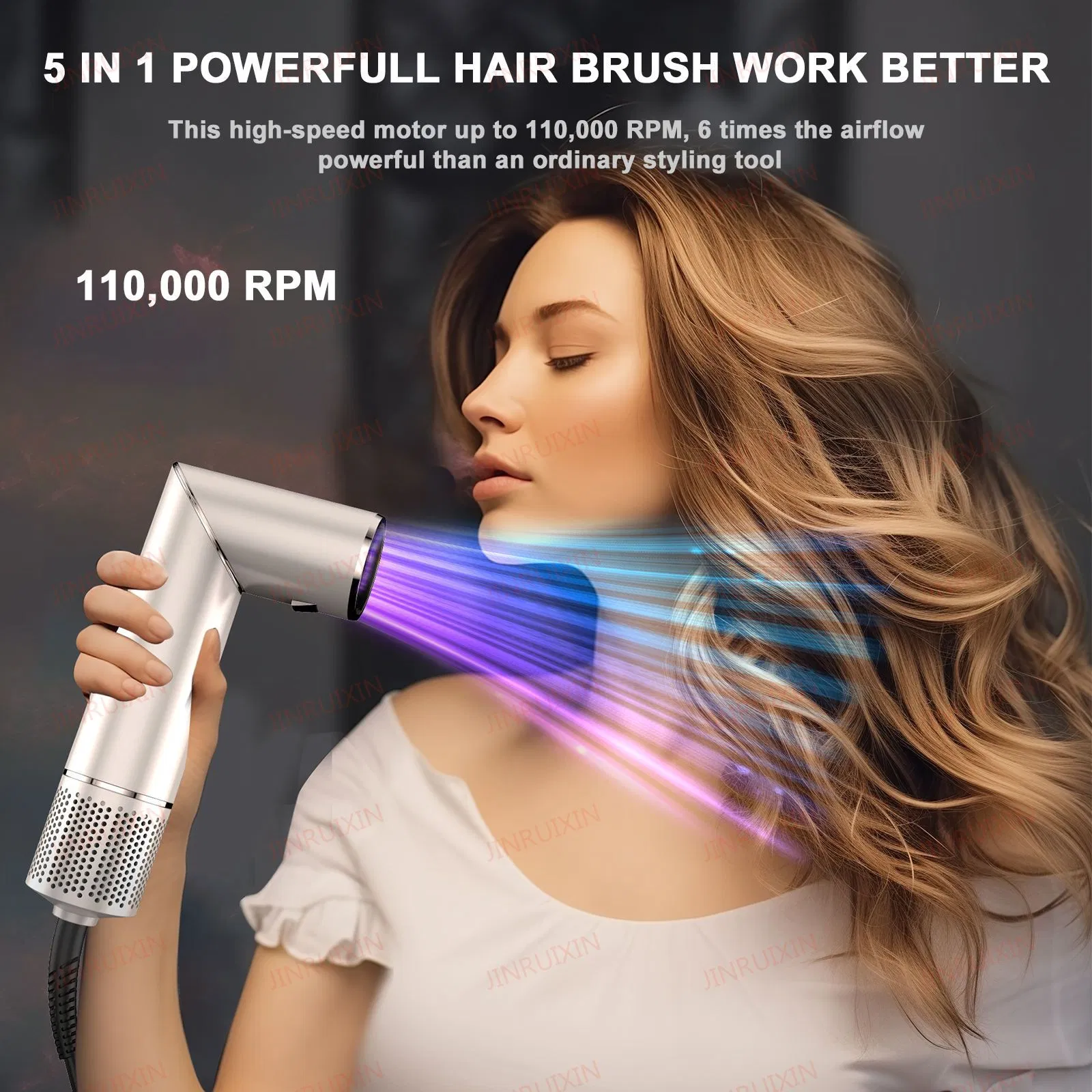 Cross Border Shhark HD430 Flexstyle Air Styling & Drying System Powerful Hair Dryer Brush & Multi-Styler