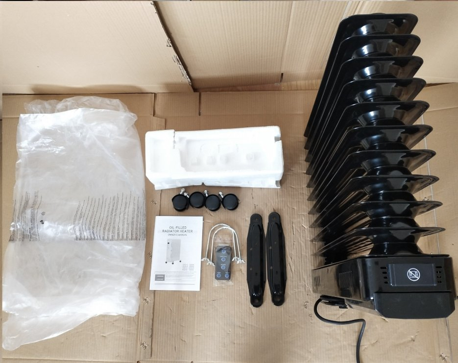 Factory Price Popular Selling Oil Filled Radiator 1000-2500W Heater Radiator for Sale