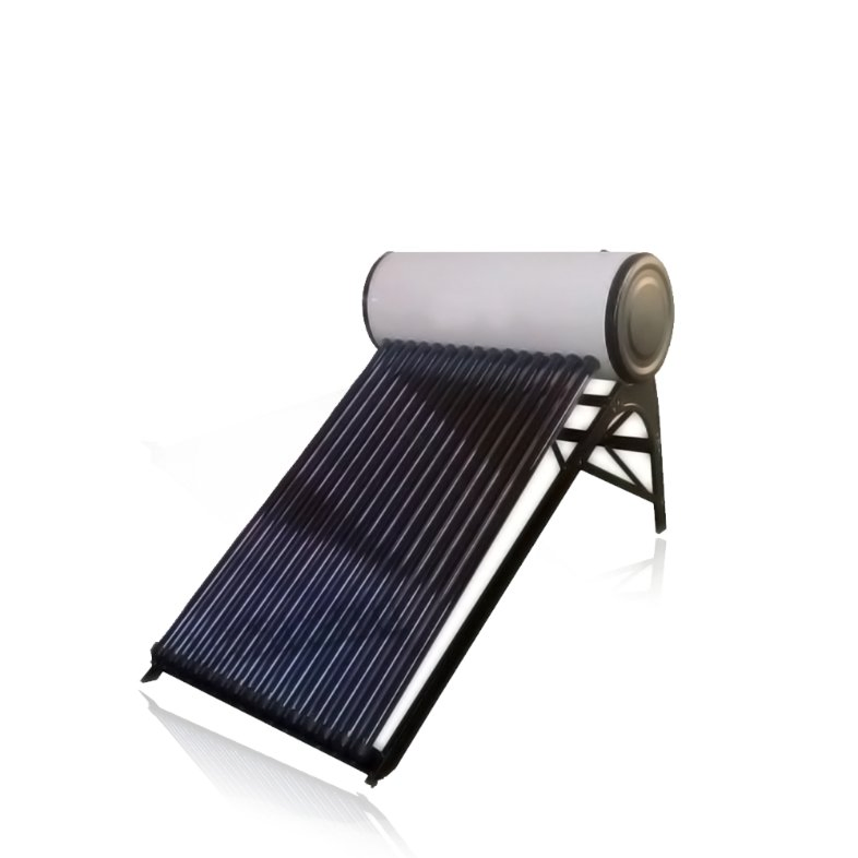 Compact Non-Pressure Solar Water Heater with Electric Heating
