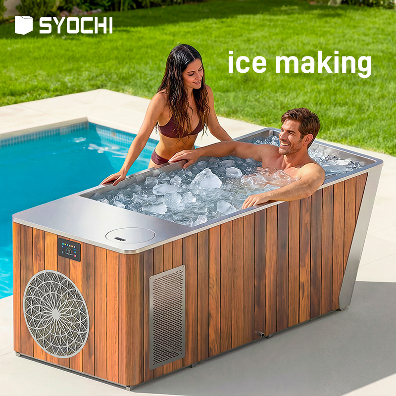 Умная ледяная ванна Ice Bathtub с чиллером и контролем