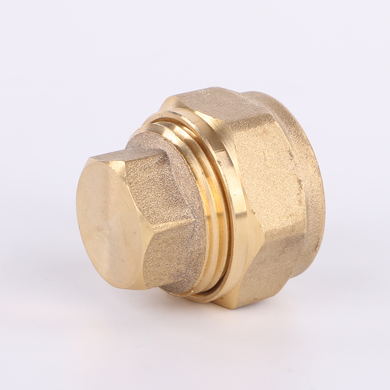 Screw Fittings in Brass for Multilayer Pipes - Cap