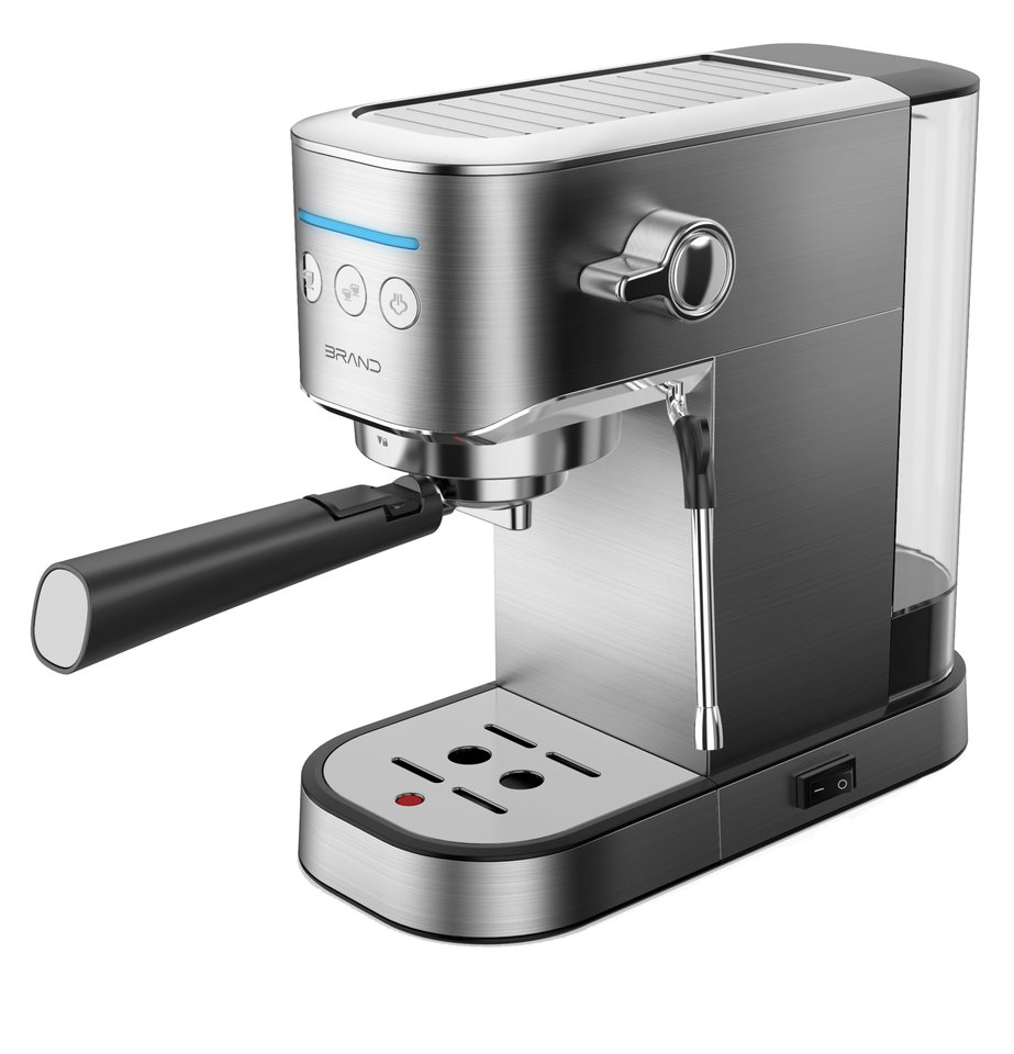 Espresso Coffee Machine 15 Bar Espresso Maker with Milk Frother Steamer Wand Super Compact Design with Removable Water Tank1000 - 1999 Pieces