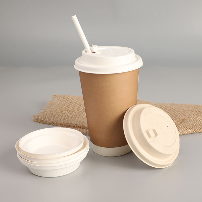 Бумажный стакан для кофе с крышкой, 100 мл