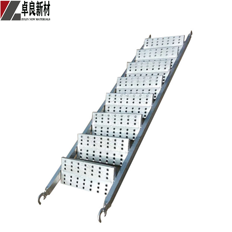 Zulin Brand Scaffold Staircase Galvanized Steel Ladder