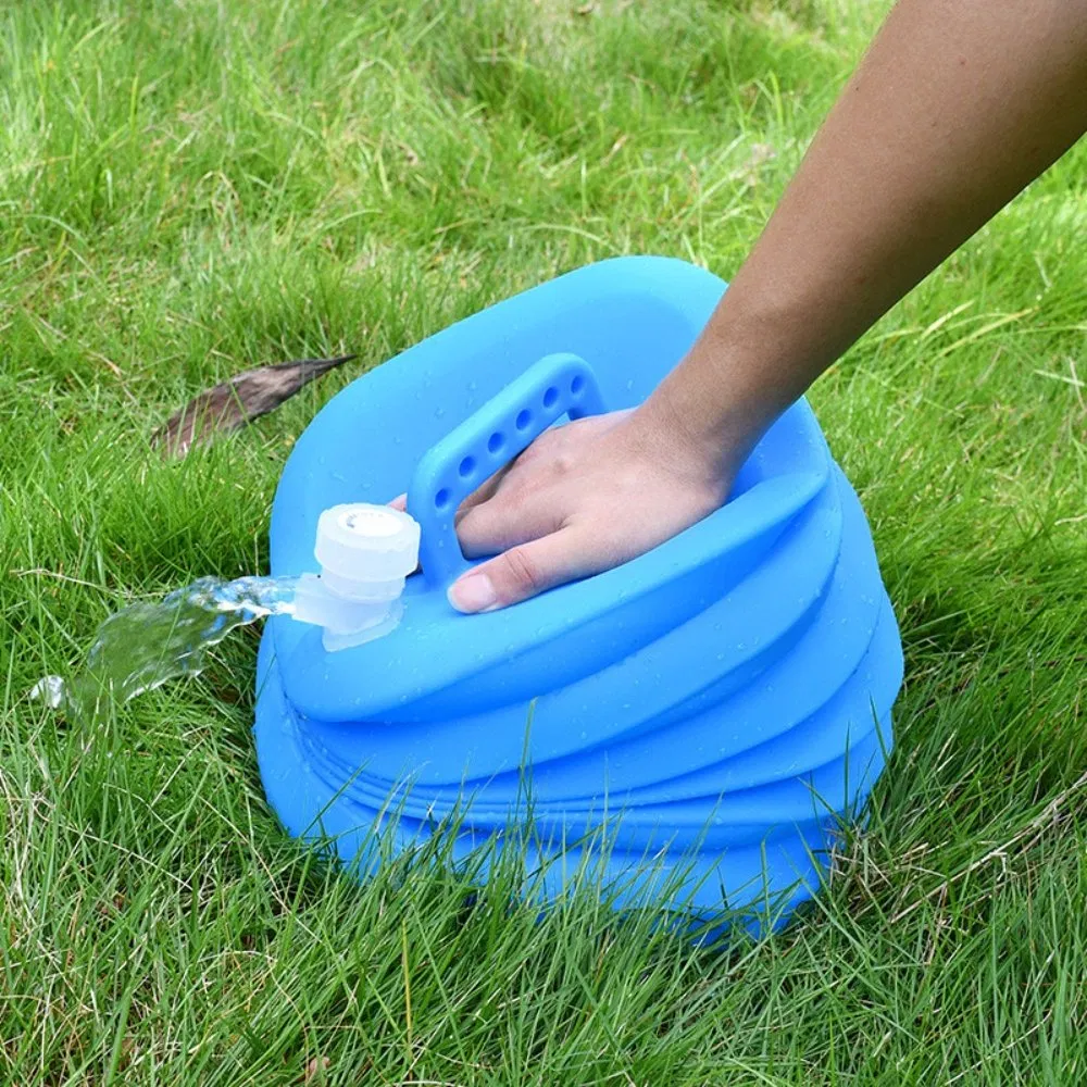 Household Folding Silicone Water Storage Bucket Brushes Bl23443