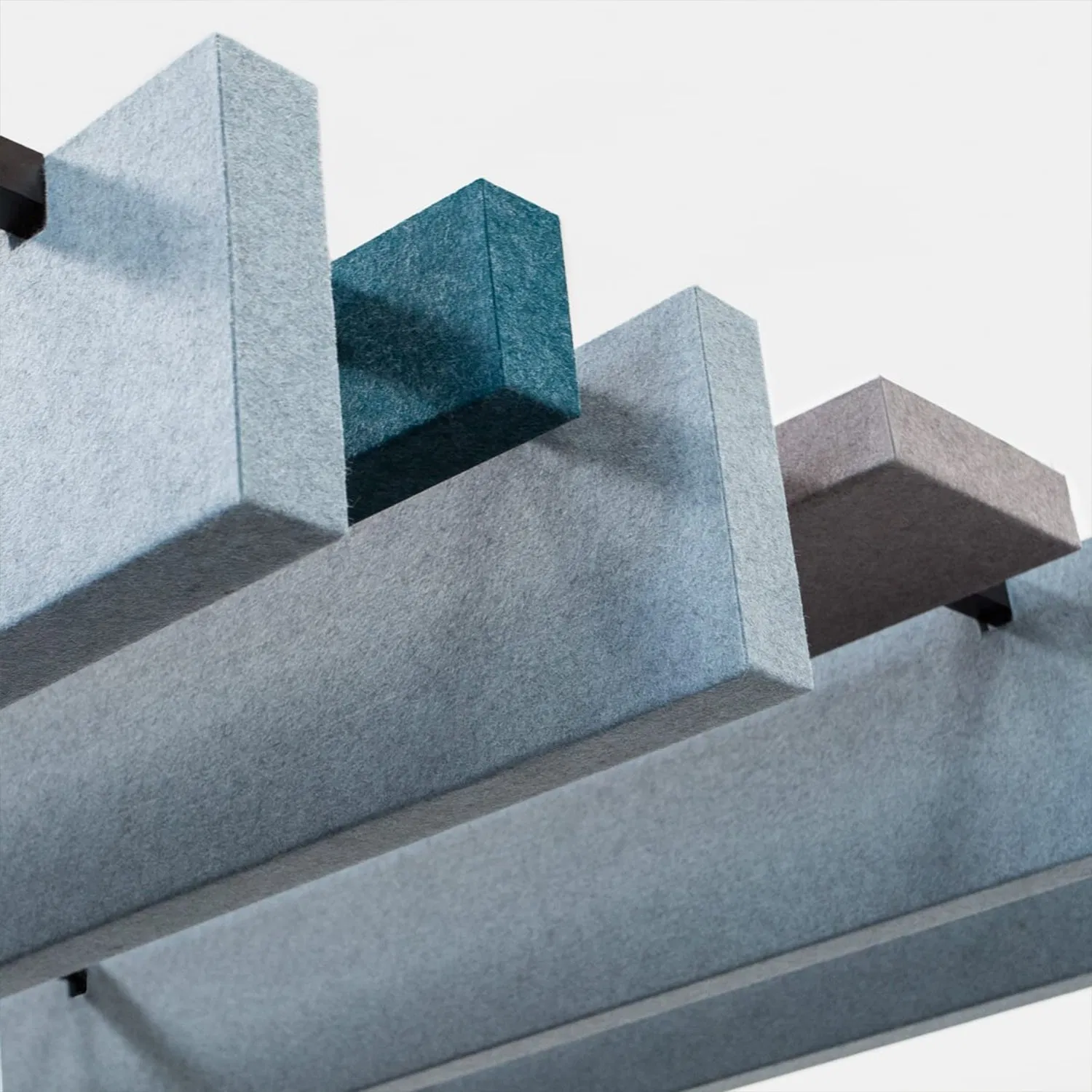 Eco-Friendly Carved Polyester Fiber Acoustic Panel Baffle Ceiling for Decoration