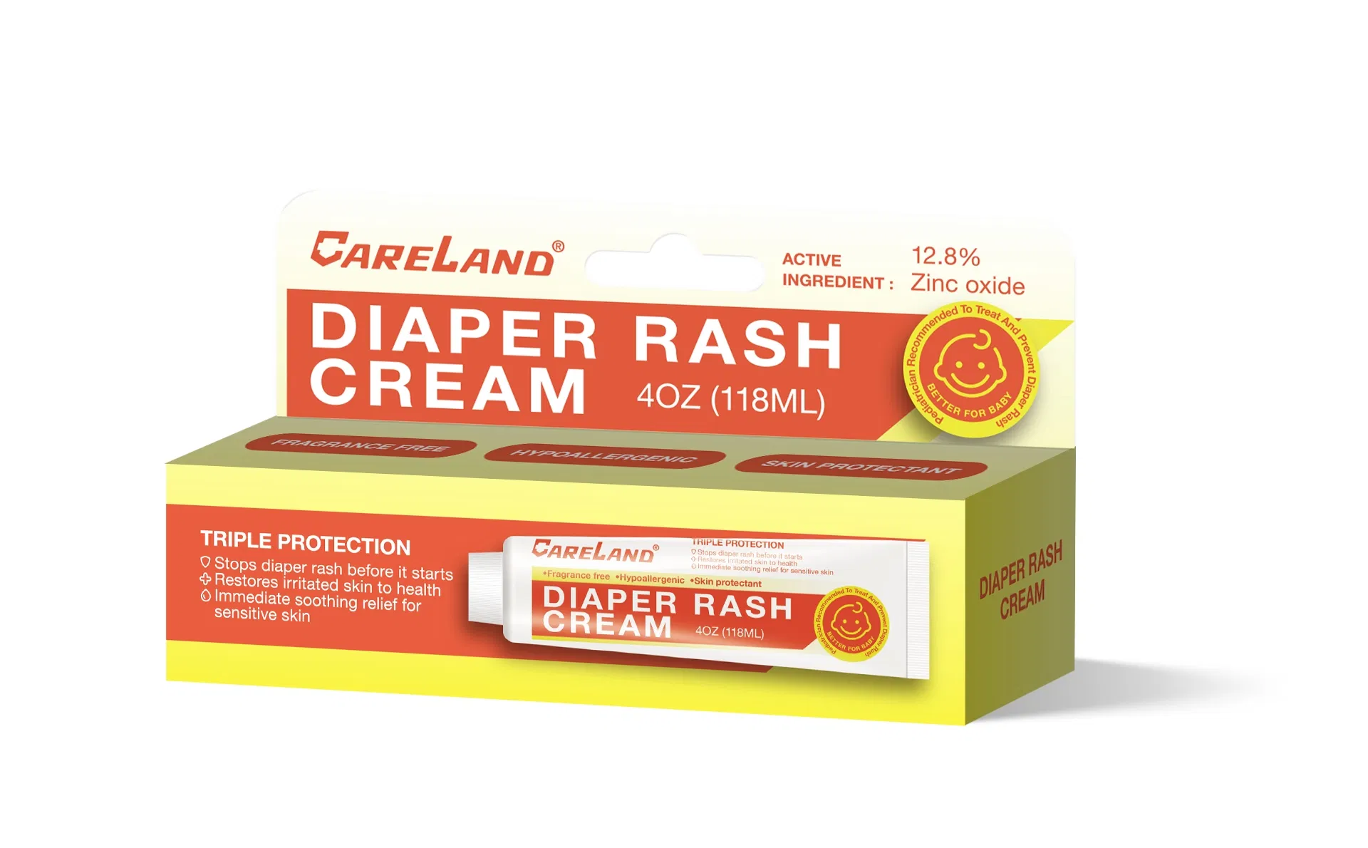 Natural Organic Repairing Soothing Baby Eczema Therapy Cream Nappy Diaper Rash Cream