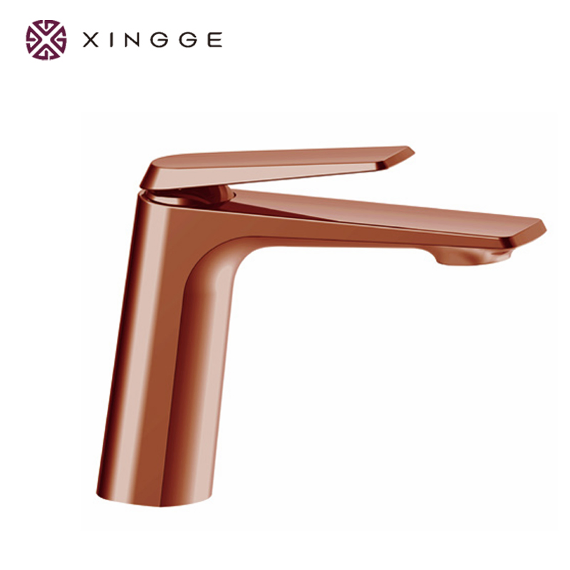 Elegant Rose Gold Bathroom Sink Faucet for Luxury Spaces
