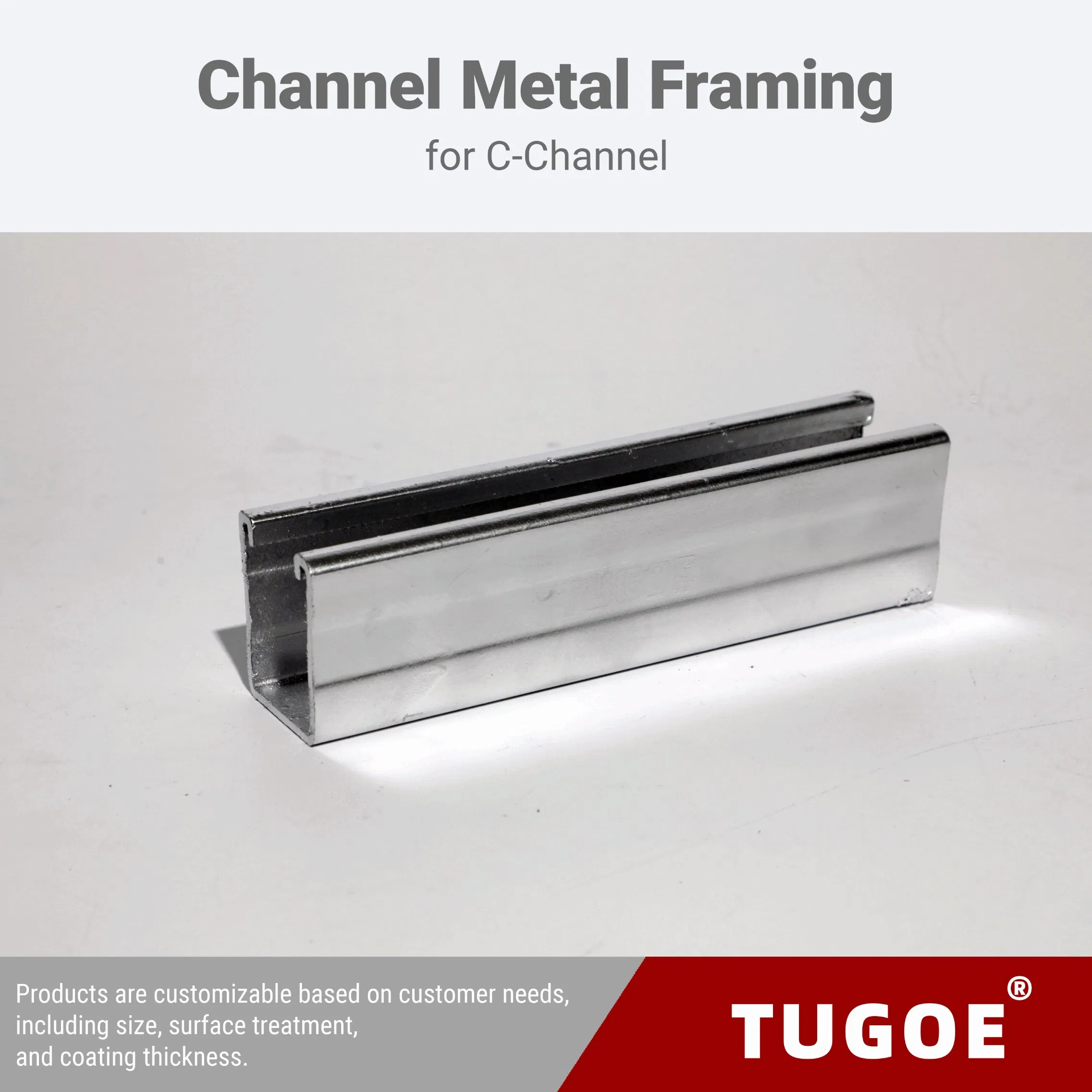 Wholesale Versatile Building Material Hot DIP Rigid C Channel for Infrastructure Projects