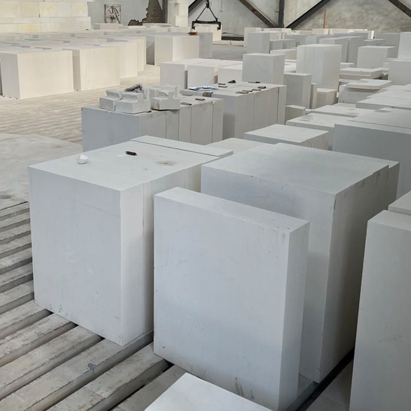 Fused Cast Azs Brick Sintered Zirconium Corundum Fire Brick Zirconia Corundum Refractory Brick