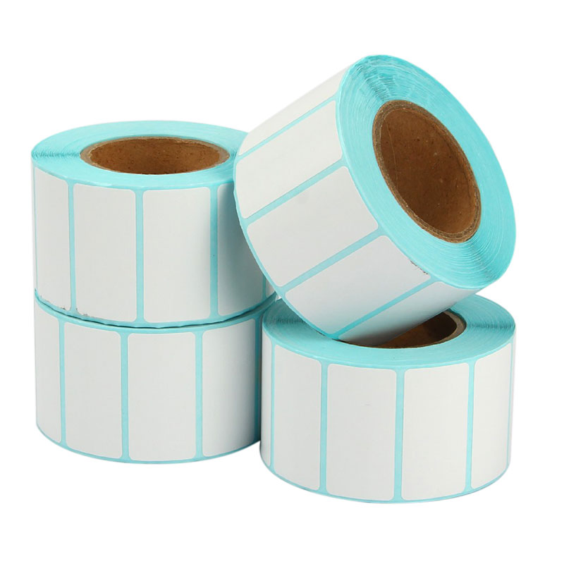 Versatile Removable Glue Thermal Adhesive Barcode Labels for Packaging