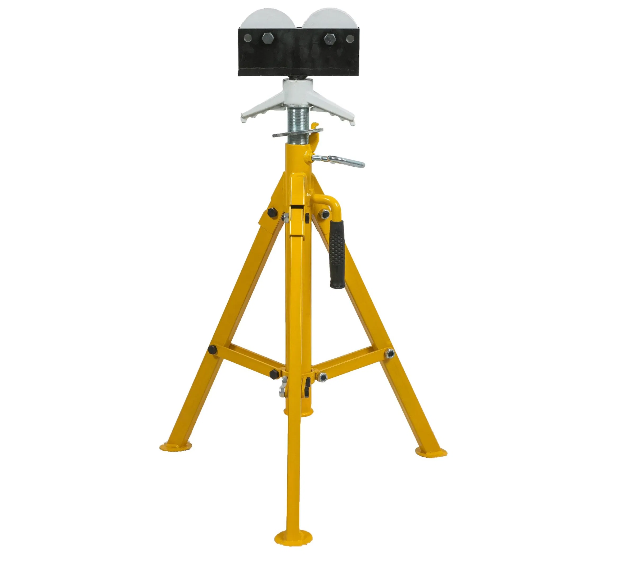 High Quality Adjustable Height Pipe Support Stand with Roller Head