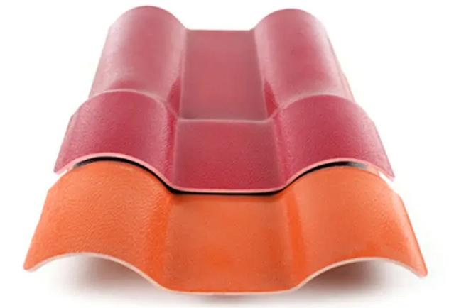 ASA Surface Synthetic Resin PVC Roofing Tile