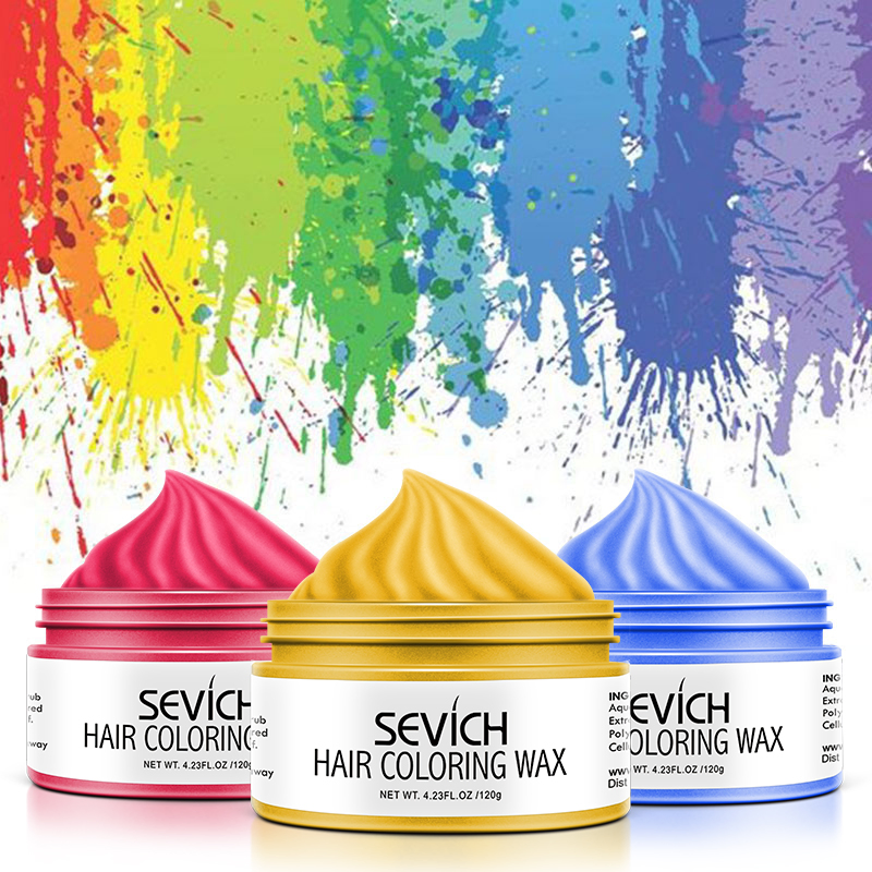 Private Label Temporary Hair Color Wax Professional Hair Dye for Men Women