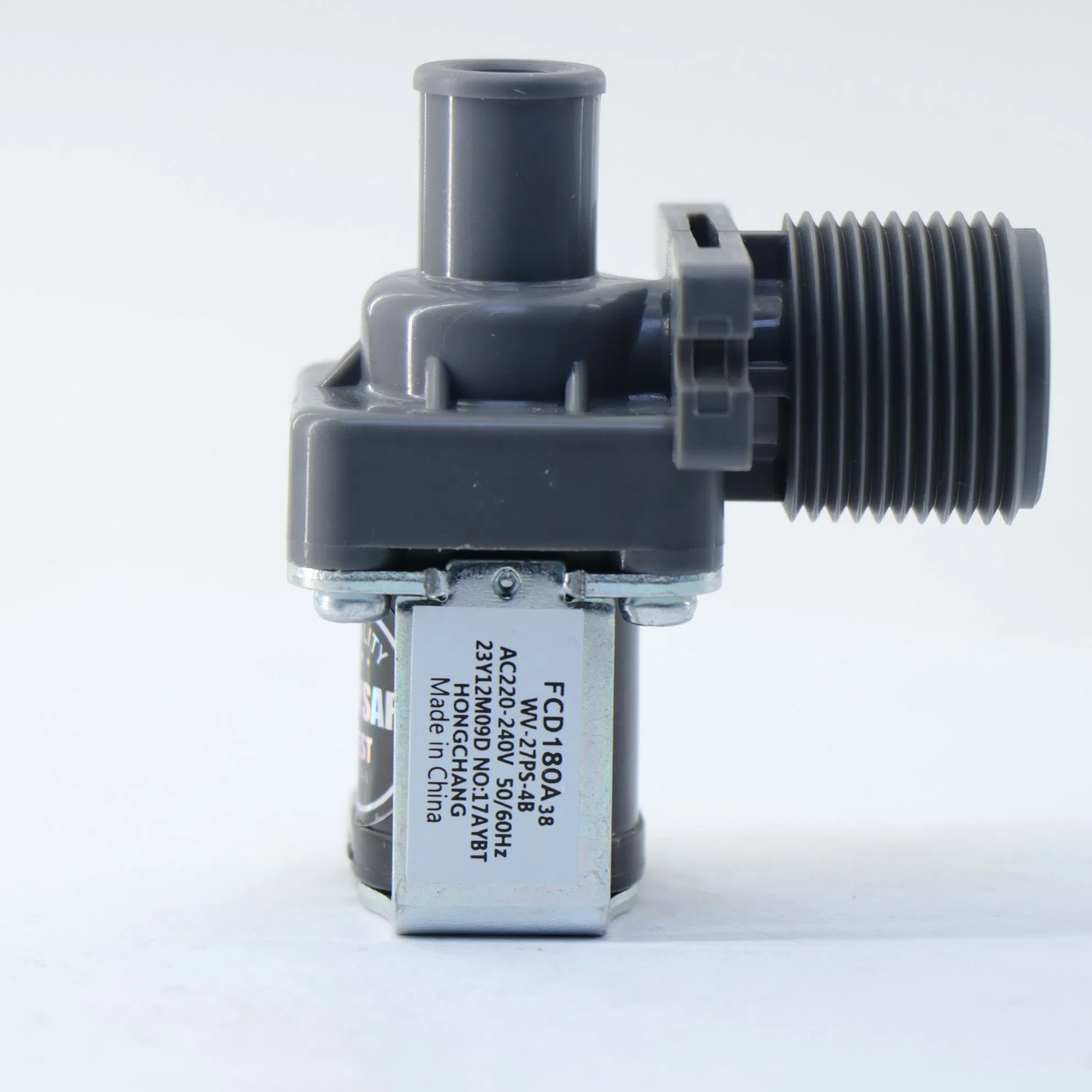 1/2" Single-Water Inlet Valve, Suitable for Commercial Washing Machines, 110-220V Dual Voltage, Standard Laundry Equipment Component
