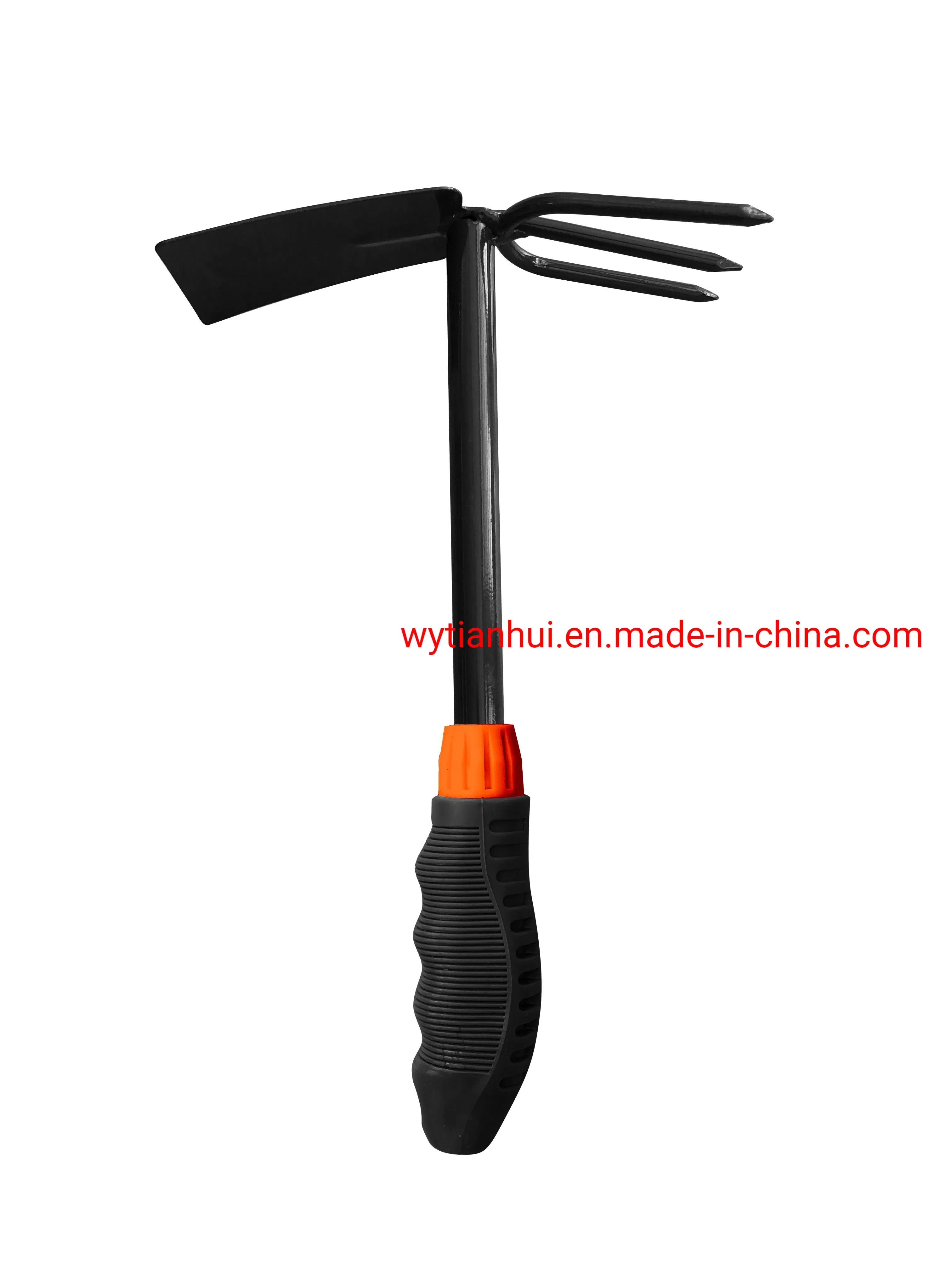 Plastic Handle Mini Garden Hand Tool Dual-Purpose Rake