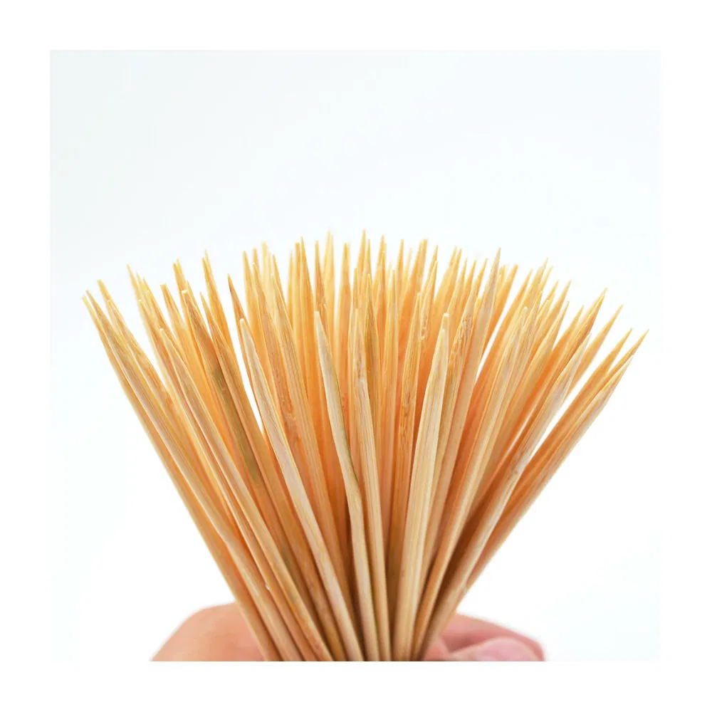 Bamboo Toothpick with Plastic Box Packing
