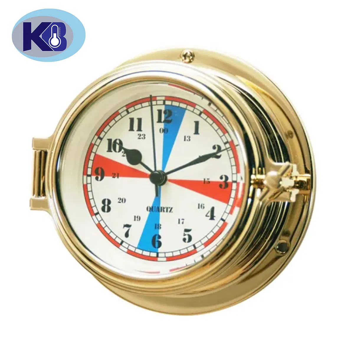 Nautical Quartz Clock Signal Flag Dial 180mm Numerals