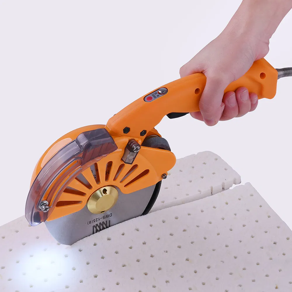 Small Hand-Held Cloth Cutting Machine Electric Circular Knife Electric Scissors Front Sewing Equipment