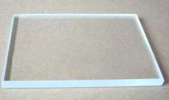 Flat Black Glass Window Glass