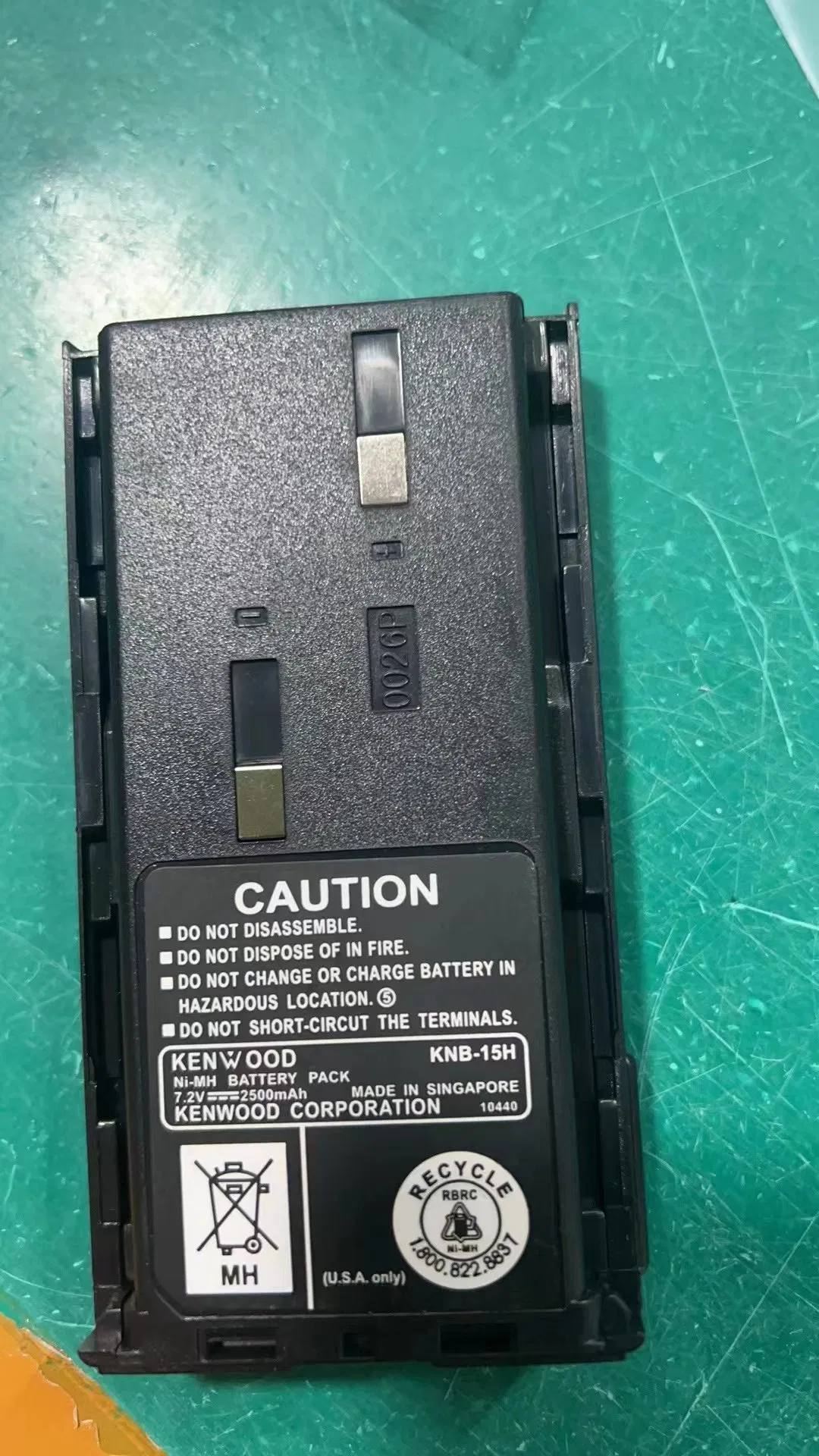 Knb-57L 7.4V 2200mAh Li-ion Batteries Pack for Kenwood Tk-3170, Nx220e, Nx220e3, Nx320e Walkie Talkie Rechargeable Battery