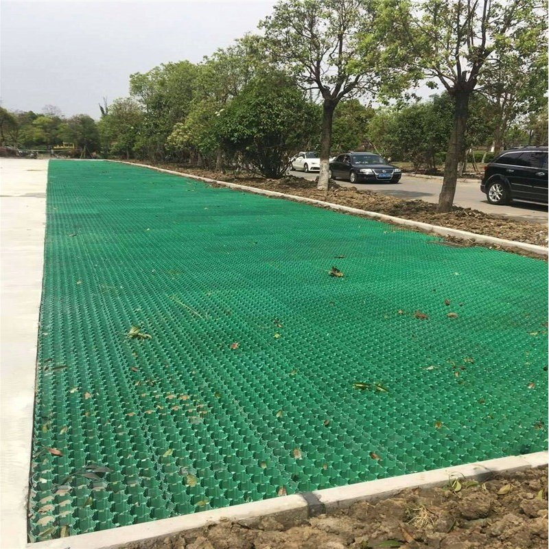 Plastic Grass Grid Paver HDPE Paving Gravel Grids for Parking Lot Honeycomb Paver Soil Stabilizer Driveway Durable Landscape Turf Dam Planting Fire Exit