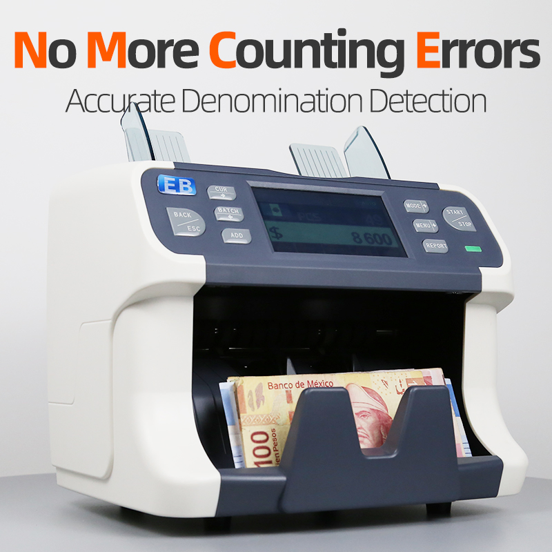 LD-2700 Bill Counter with Mixed Denomination and SN Code Recording for Multiple Currencies