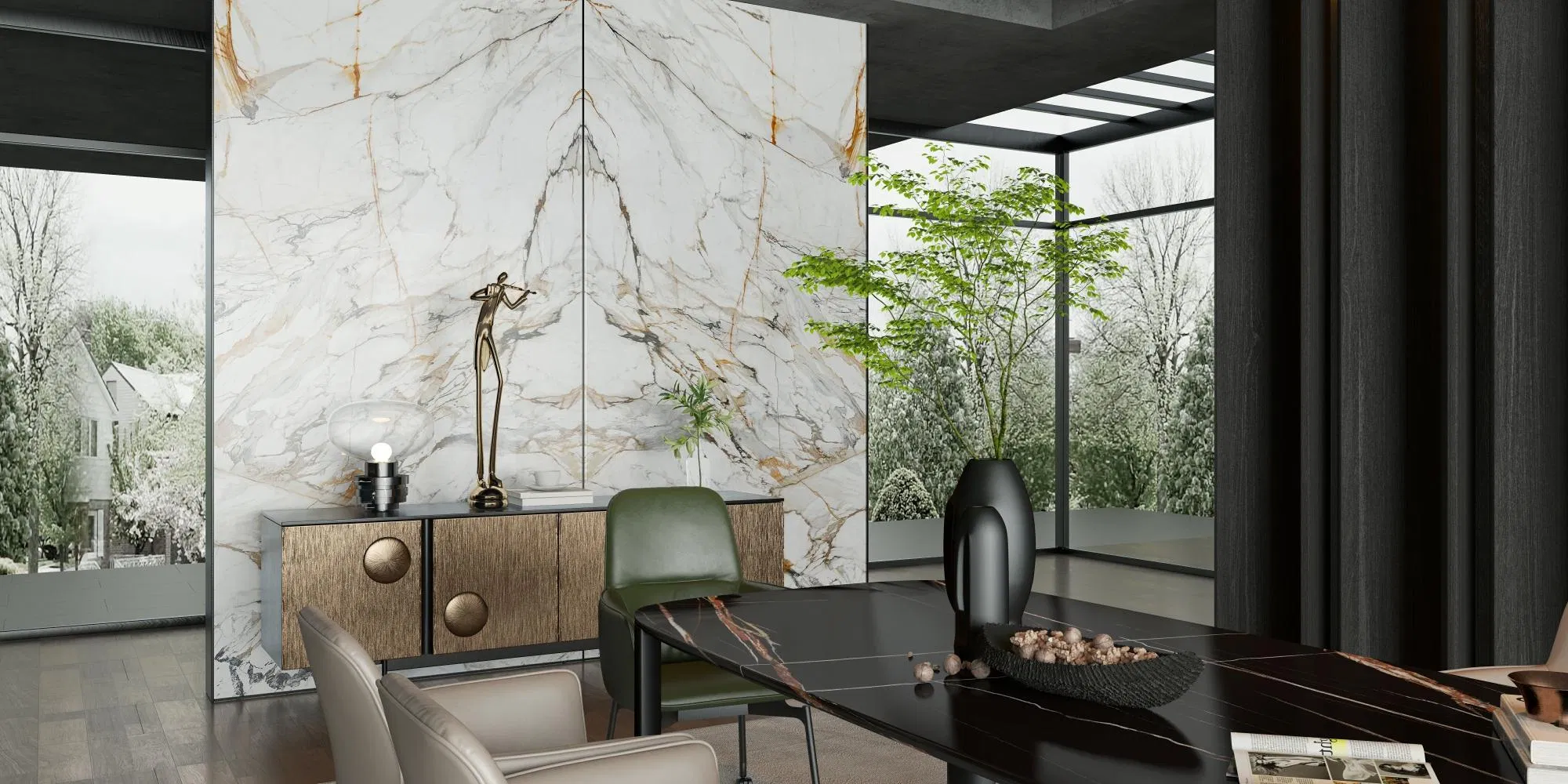 Bulgari Purple Polished Indoor Worktop Outdoor Porcelain Floor Wall Sintered Stone Slab