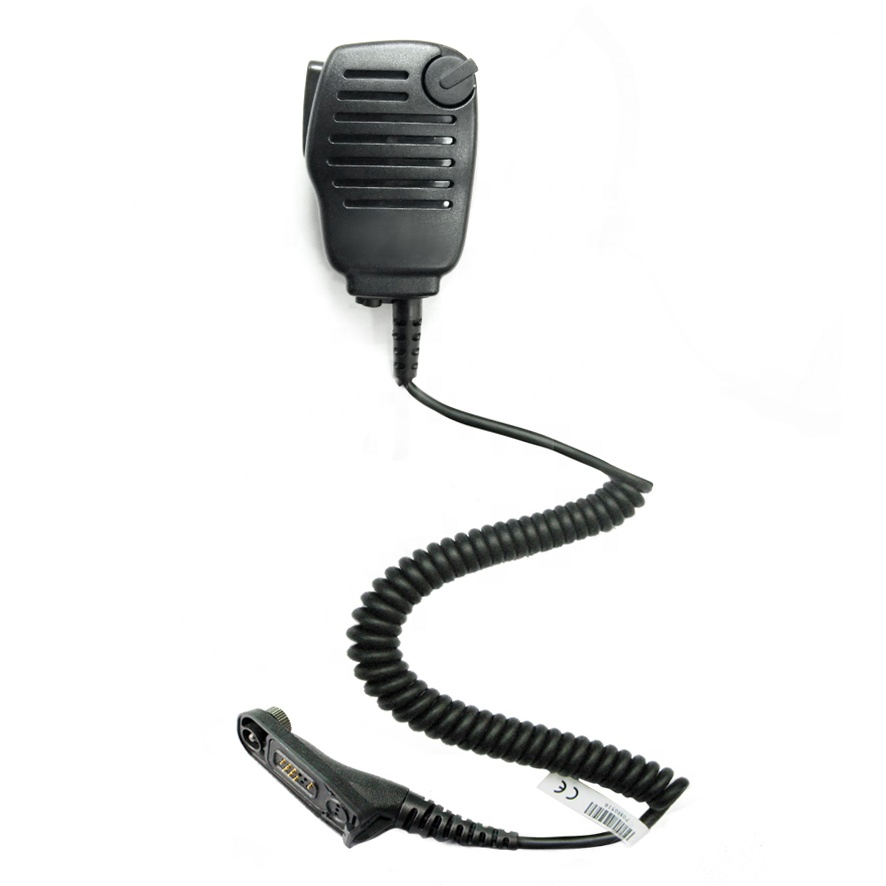 Portable Walkie Talkie Speaker Microphone with Volume Button