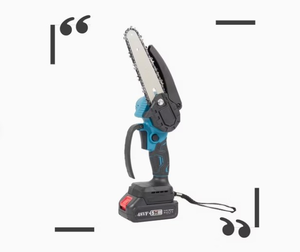 Cisivis High-Quality Power Tools 6 Inch Cordless Electric Brush Chainsaw Outdoor for Long Working Time