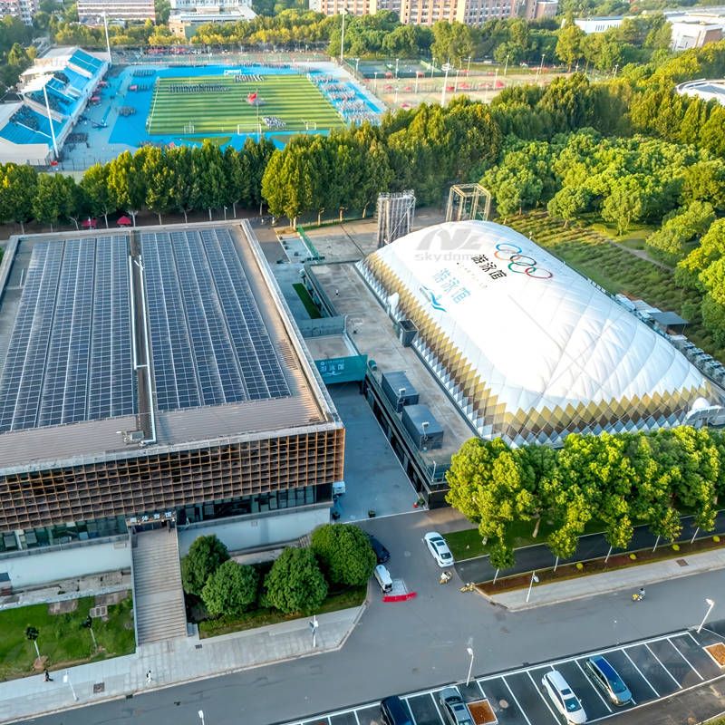 All-Year Round Inflatable Air Membrane Swimming Dome