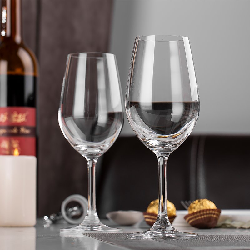 Shunstone Party Home Useburgundy Water Wine Clear Crystal Glass Goblet