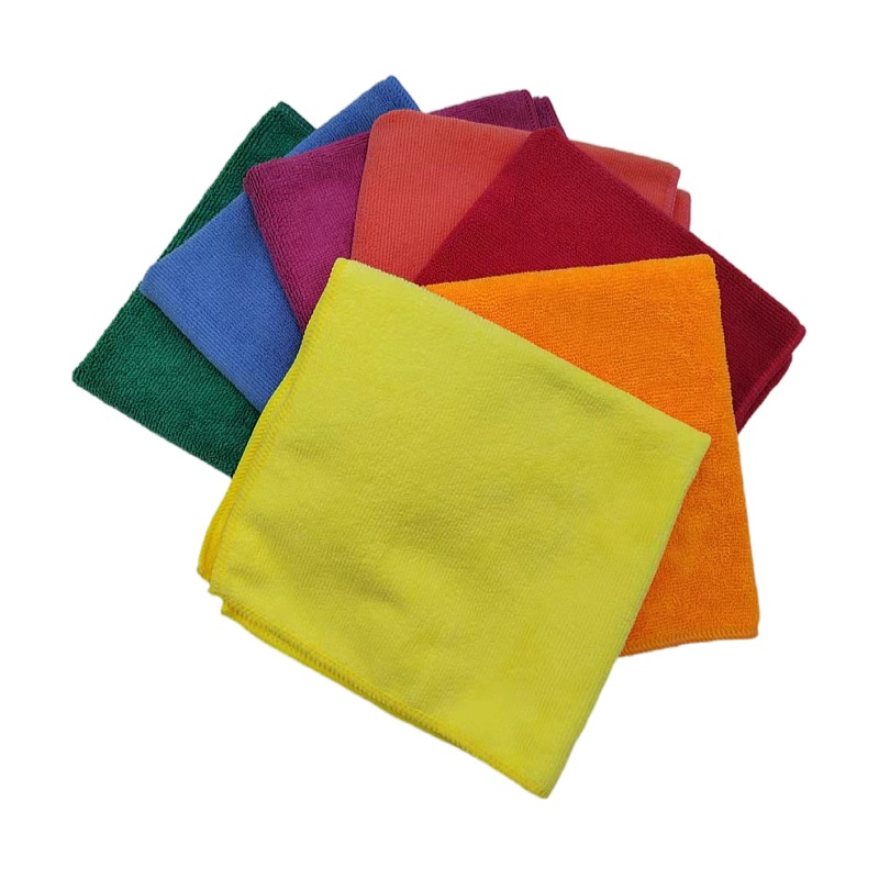 Factory Directly Wholesale Promotion Microfiber Towel Carwash Kitchen Cleaning Dishcloth 250GSM 280GSM