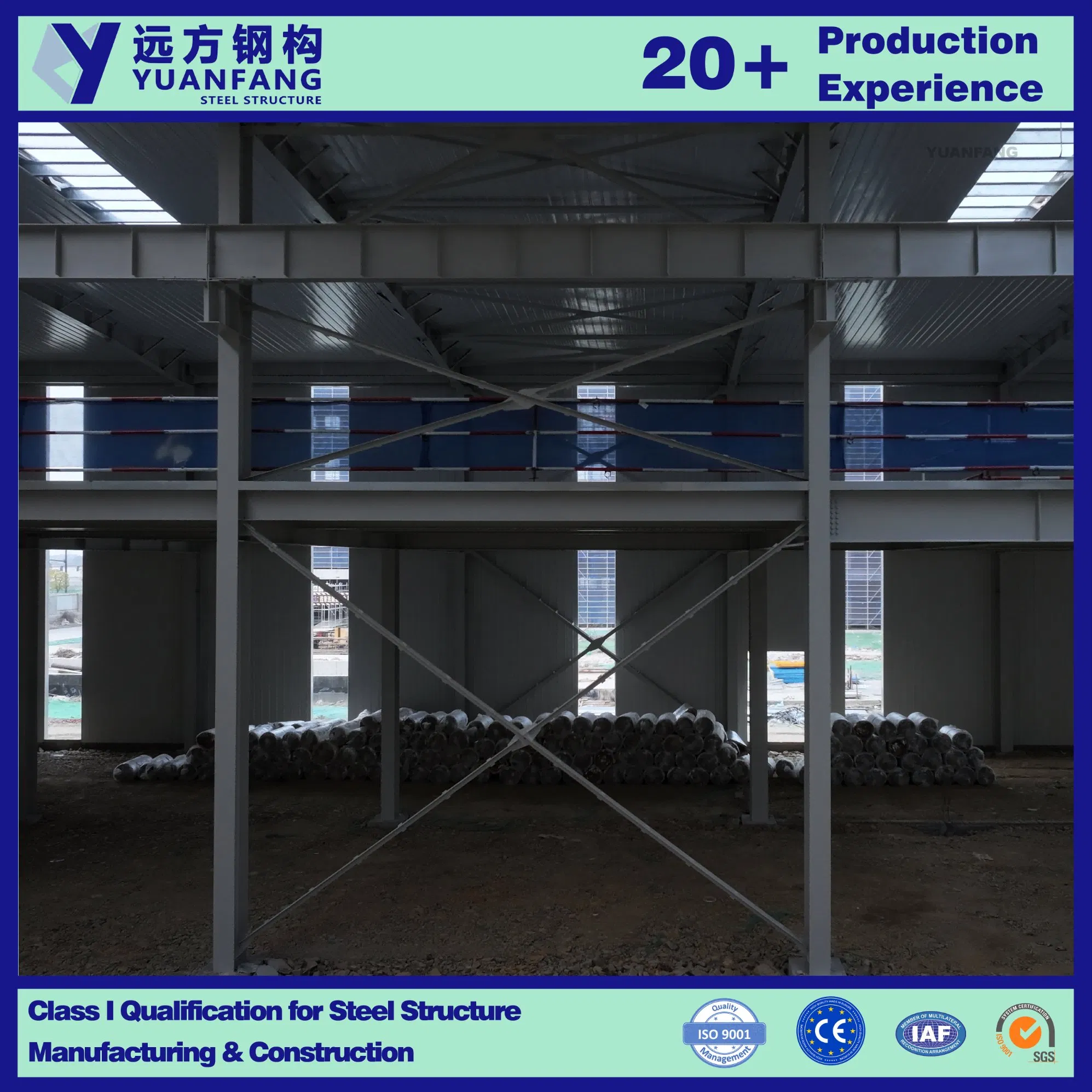 Cost Effective Pre-Engineered Specialty Steel Structure Mezzanine for Warehouse
