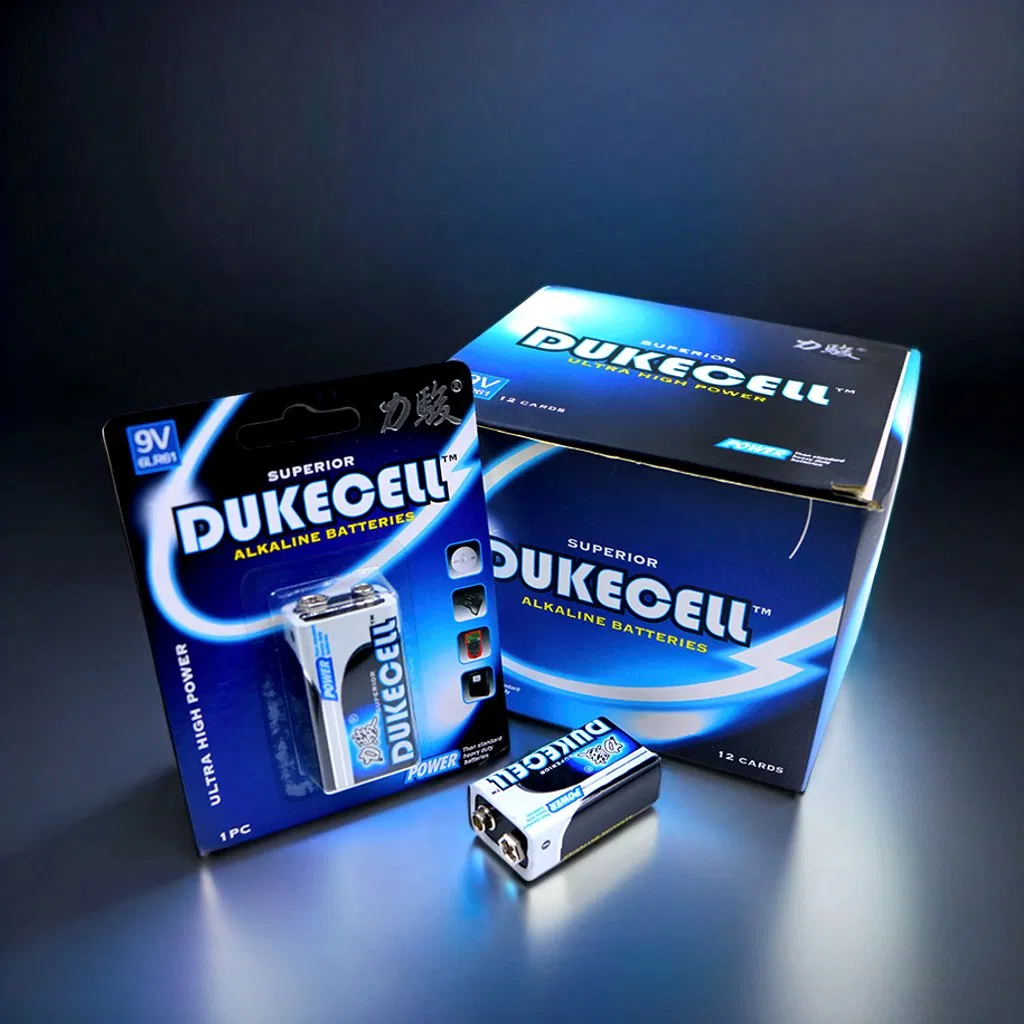 9V 6LR61 Latest Europe Battery Regulation (EU)2023/1542 certificate  Alkaline Battery