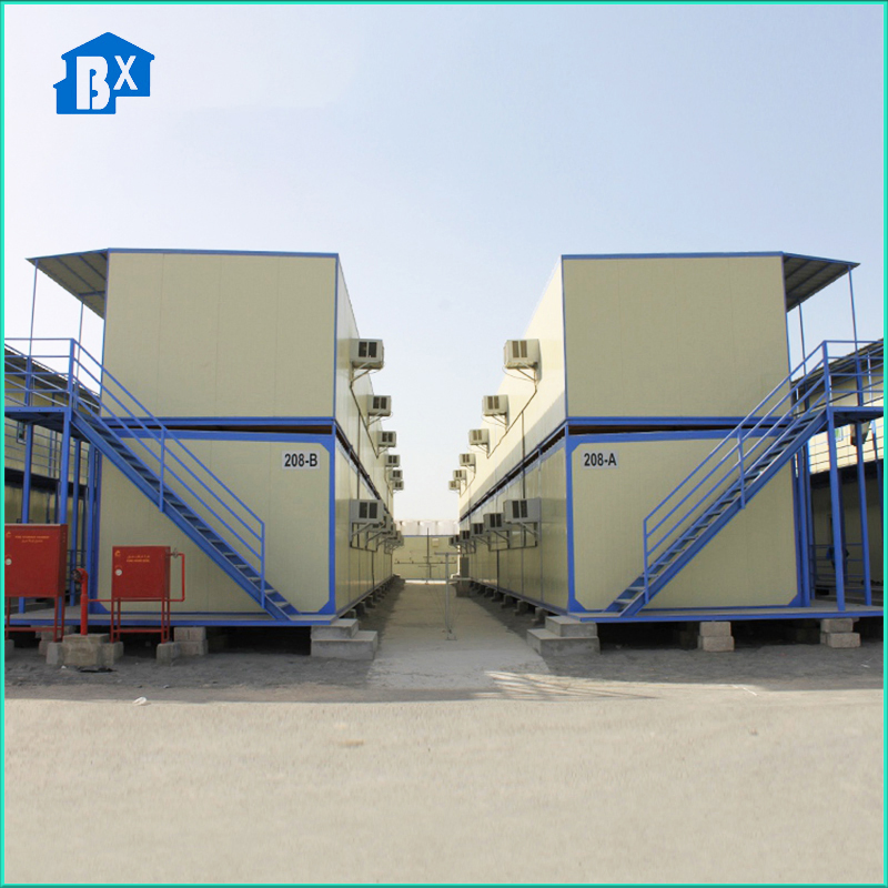 Affordable Light Gauge Steel Detachable Container House Perfect for Modern Labor Camp Living Stylishly Designed Prefabricated Container House for Dormitory