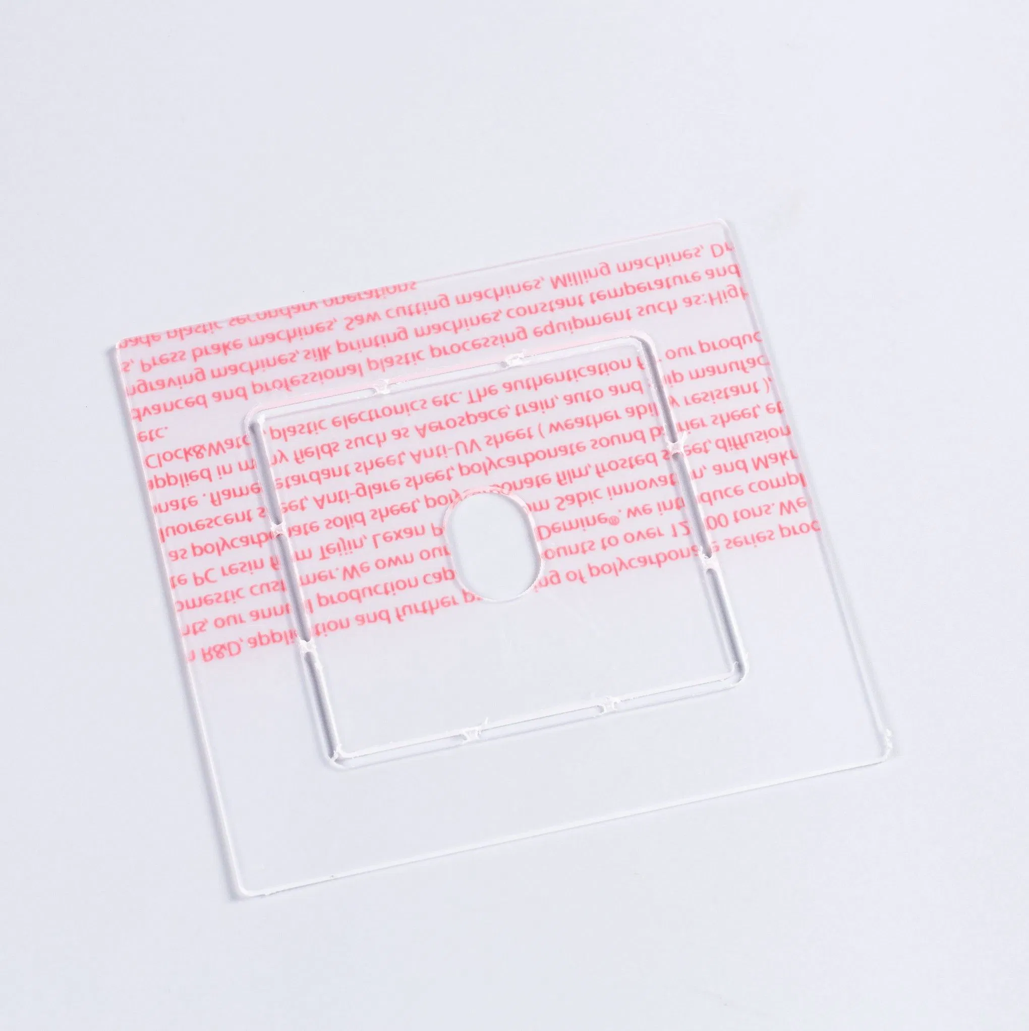 Processing of Solid PC Boards, Flame-Retardant and Fireproof