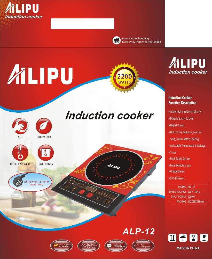 Original Factory Ailipu ALP-12 2200W 2400W electric induction cooker stove